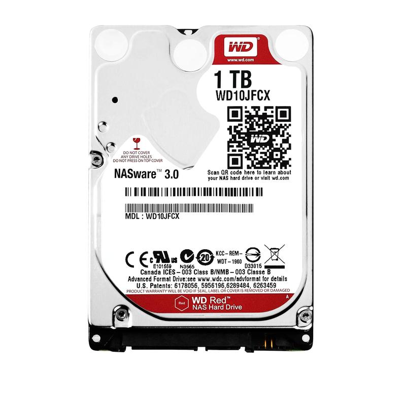 Disco rígido Western Digital de 1 TB WD Red Plus NAS 2.5 - HD